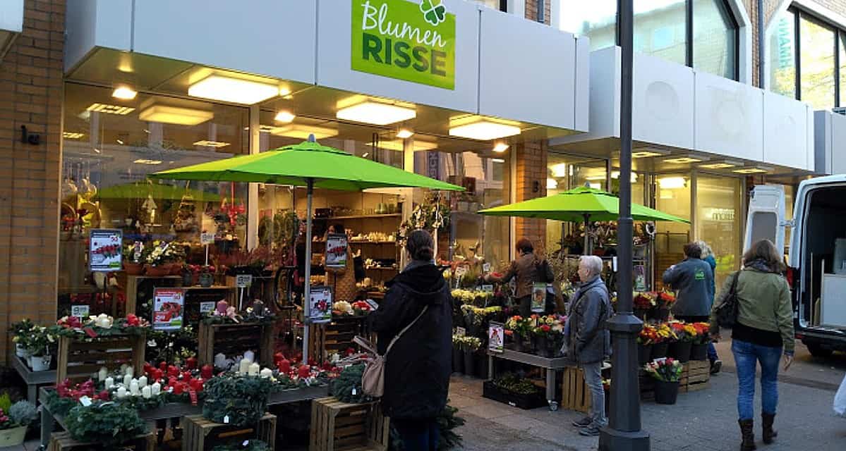 Blumen Risse im neuen Ladenlokal - Wuppertal total: Aktuelle Nachrichten  und lokale News