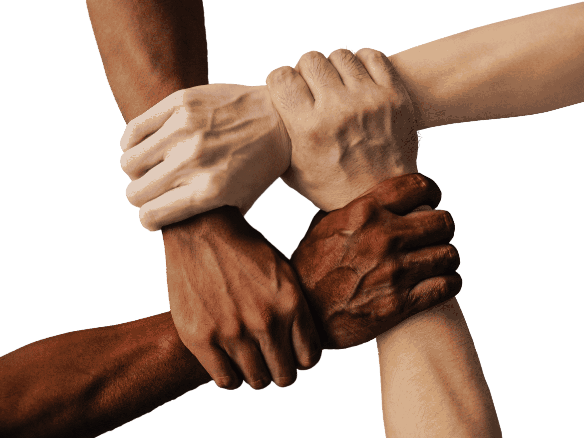 hands, team, united