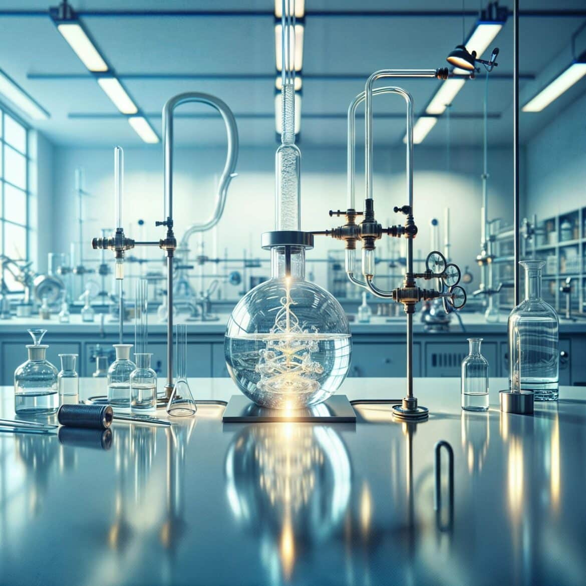ai generated, laboratory, glass, experiment, chemistry, scientists, chemist, research, microscope, distillation, experiment, chemistry, chemistry, chemistry, chemistry, chemistry